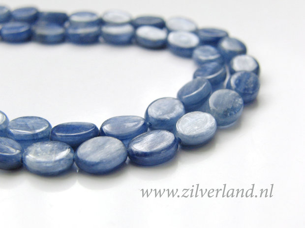 A kwaliteit 9x7mm Kyaniet Edelstenen Kralen- Ovaal