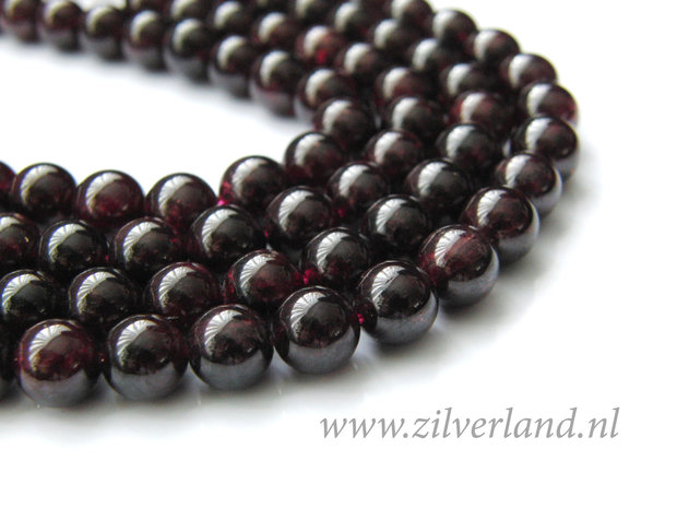 8mm Granaat Edelstenen Kralen