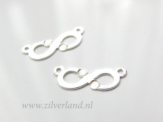 1 Stuk Sterling Zilveren Hanger- Infinity