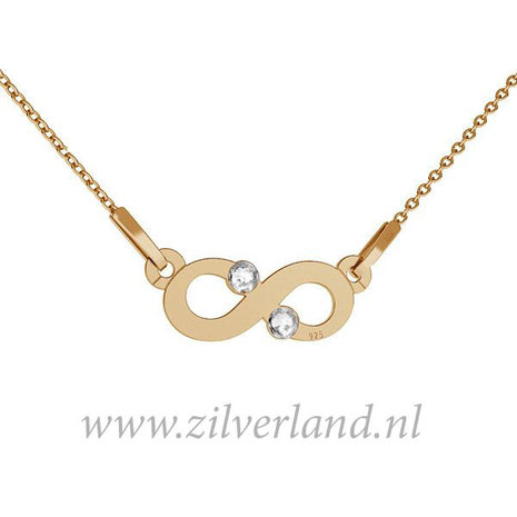 1 Stuk Sterling Zilveren Hanger- Infinity