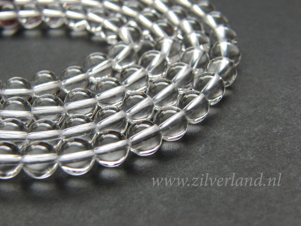 6mm Bergkristal Edelstenen Kralen- A Kwaliteit