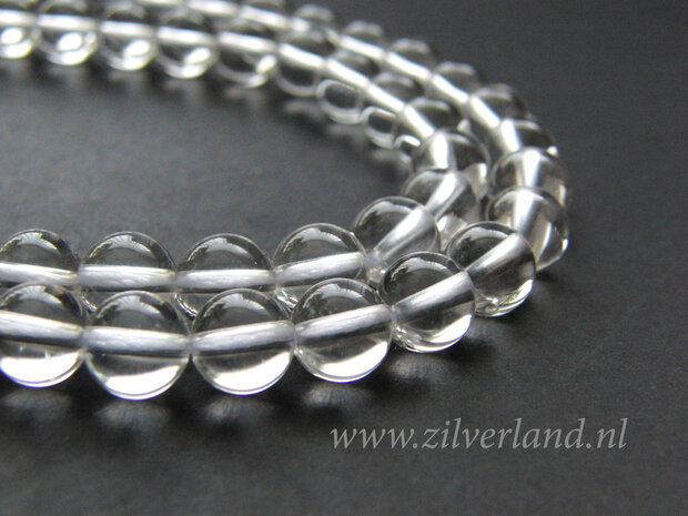 8mm Bergkristal Edelstenen Kralen- A Kwaliteit