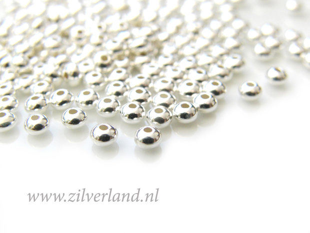 Stuks Sterling Kralen- Disc - Zilverland- Zilveren Sieraden & Kralen