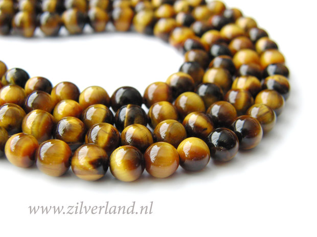 6mm Tijgeroog Edelstenen Kralen