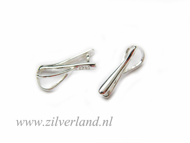 1 Stuk Sterling Zilveren Hangerklem