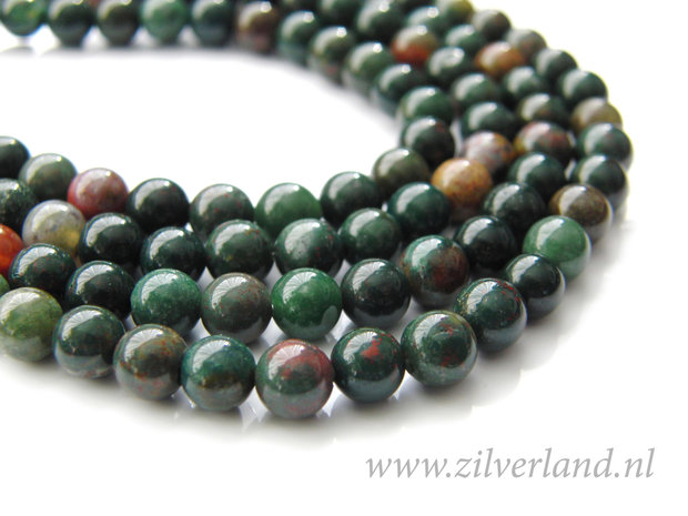 6mm Bloedsteen Jaspis Edelstenen Kralen