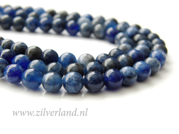 6mm Sodaliet Halfedelstenen Kralen
