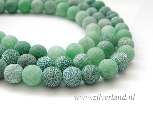 10mm Vuuragaat Edelstenen Kralen- Mat