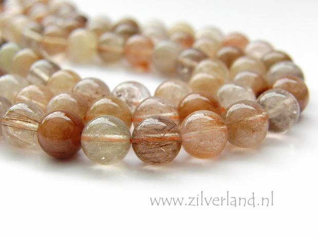 8mm Rutielkwarts Edelstenen Kralen