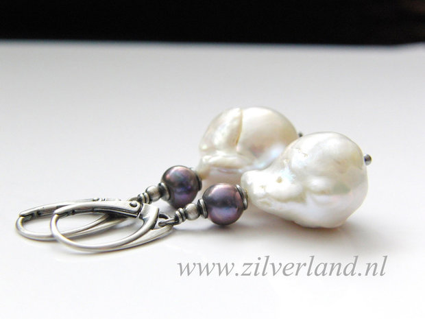 Oorbellen met Zoetwaterparels