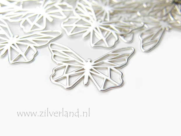 Sterling Zilveren Hanger/Chandelier- Vlinder