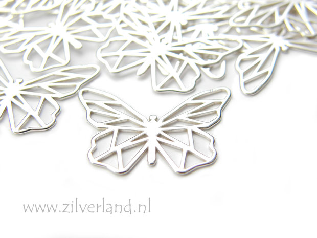 Sterling Zilveren Hanger/Chandelier- Vlinder
