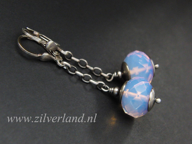 Oorbellen met Opaliet