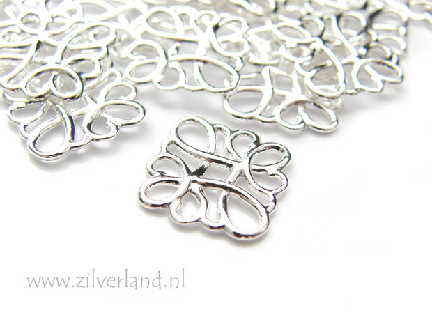 Sterling Zilveren Filigrain Hanger/Connector