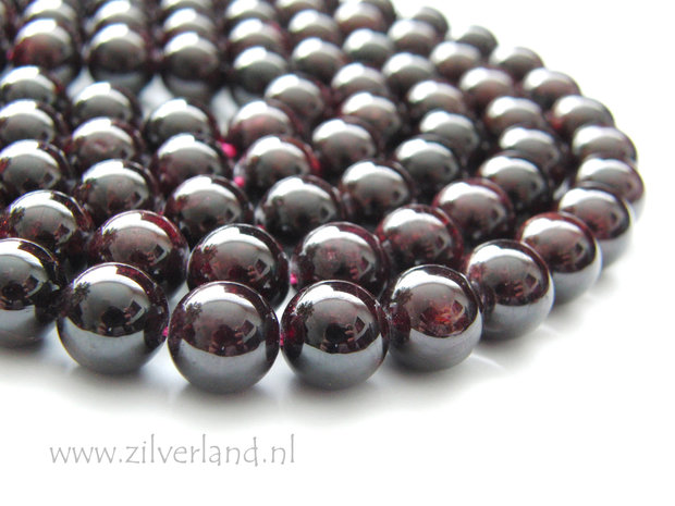 10mm Granaat Edelstenen Kralen