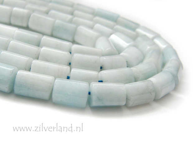 14x10mm Aquamarijn Edelsteen Kralen