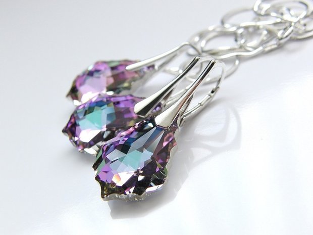 Sterling Zilveren Oorbelhaken met Klem