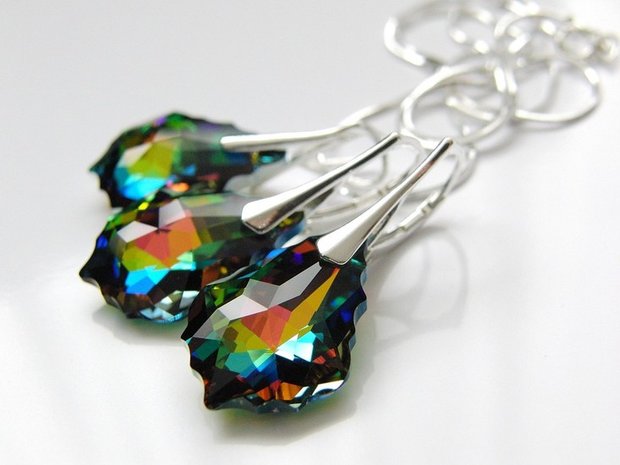 Sterling Zilveren Oorbelhaken met Klem