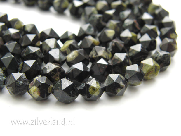 8mm Jaspis Edelstenen Kralen- Facet