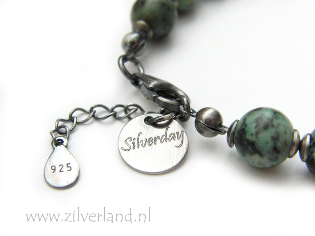 Handgemaakte Edelstenen Armband met Turkoois