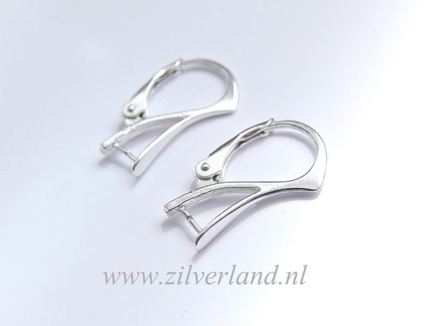  Sterling Zilveren Oorbelhaken met Klem