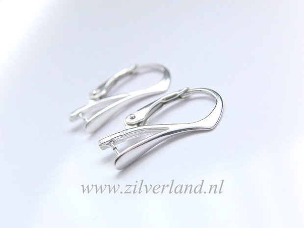 Sterling Zilveren Oorbelhaken met Klem