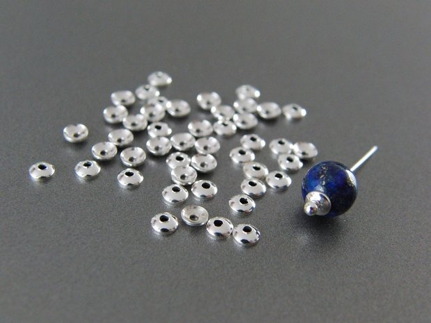 10 Stuks Kralenkapjes 3mm