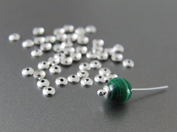 10 Stuks Kralenkapjes 3mm