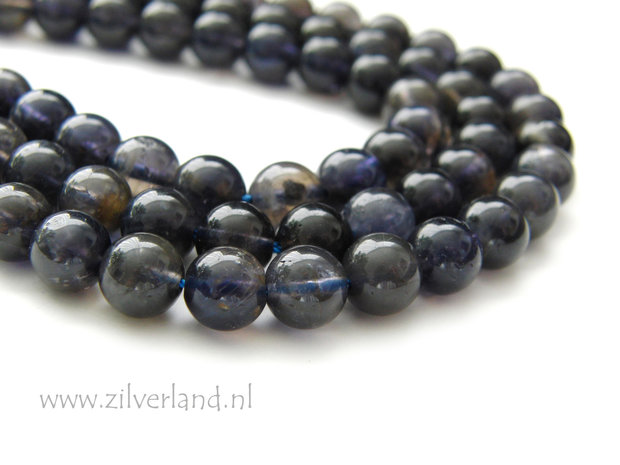 8mm Ioliet Edelstenen Kralen