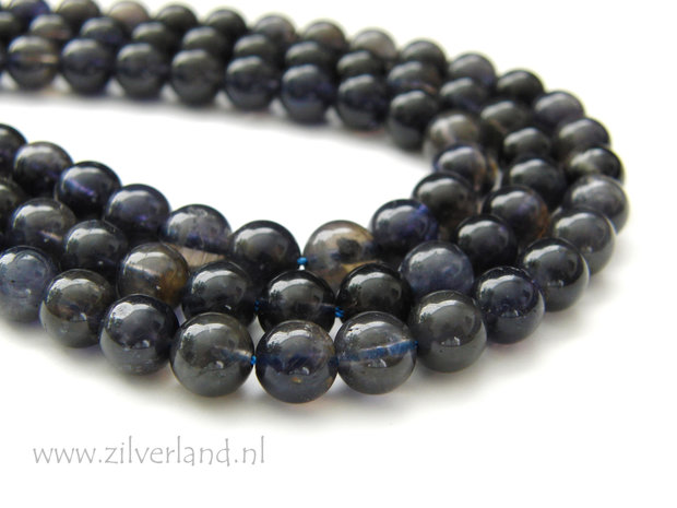 8mm Ioliet Edelstenen Kralen