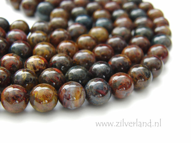 8mm Pietersiet Edelstenen Kralen