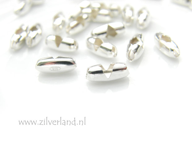 Sterling Zilveren Sluiting voor Balletjesketting