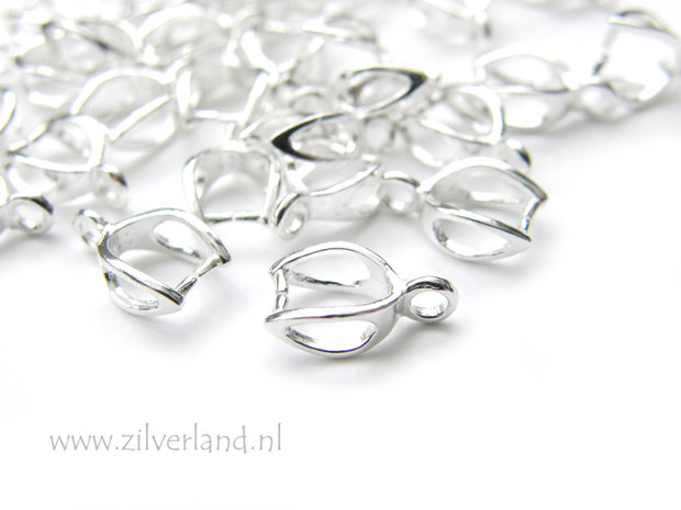 1 Stuk Sterling Zilveren Hangerklem