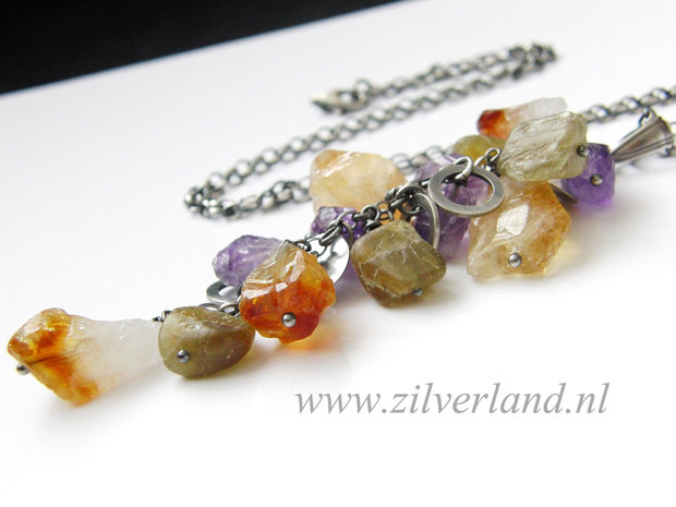 Hanger met Ruwe Edelstenen