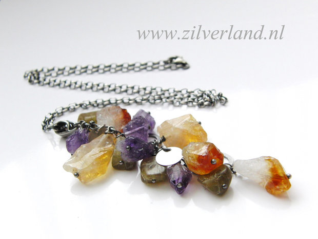 Hanger met Ruwe Edelstenen