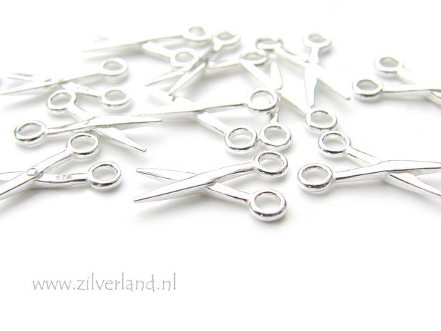 1 Stuk Sterling Zilveren Bedel- Schaar