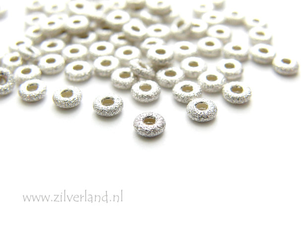 10 Stuks 3,5mm Sterling Zilveren Kralen