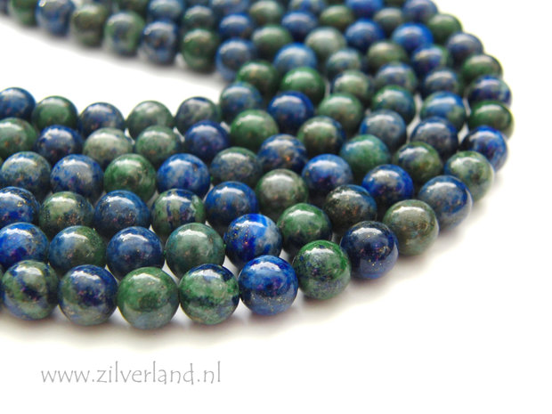 6mm Azuriet Edelstenen Kralen