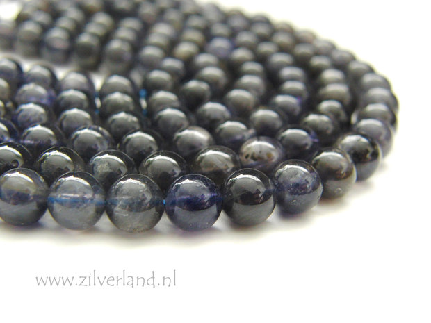 6mm Ioliet Edelstenen Kralen