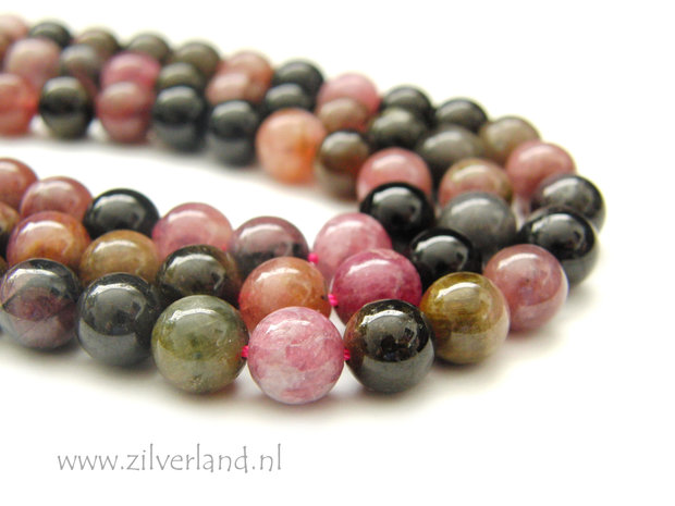 8mm Toermalijn Edelstenen Kralen