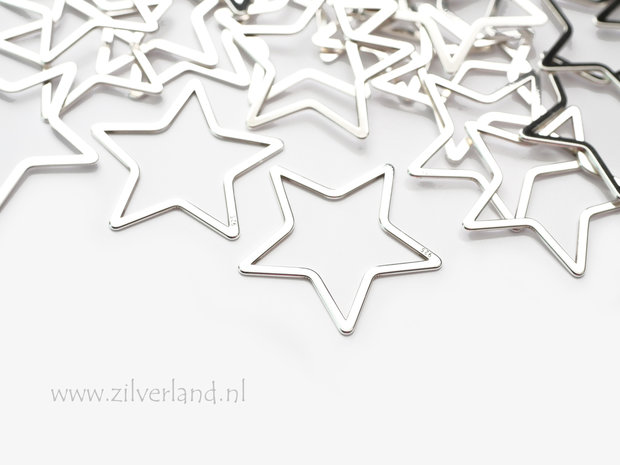 Sterling Zilveren Hanger/Connector- Ster