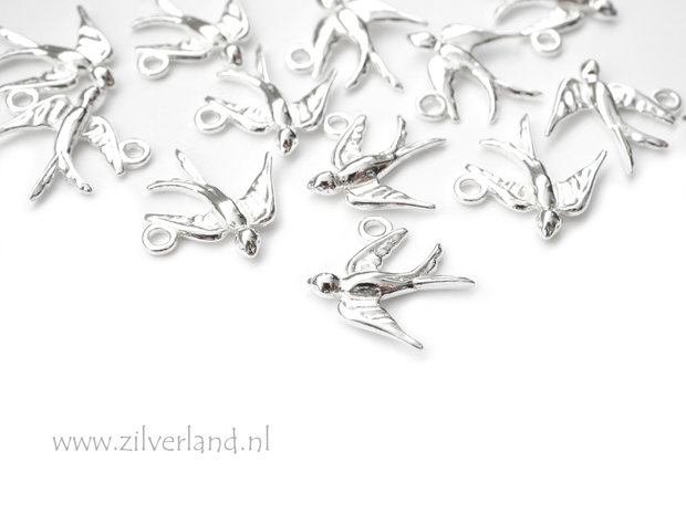 Sterling Zilveren Hanger- Zwaluw