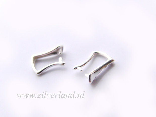 -1 Stuk Sterling Zilveren Hangerklem