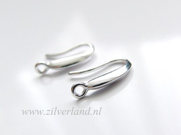 zilveren oorhaakjes