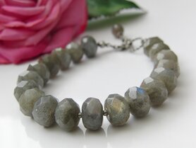 Sterling Zilveren Armband met Labradoriet