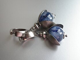 Edelstenen Oorbellen met Kyaniet